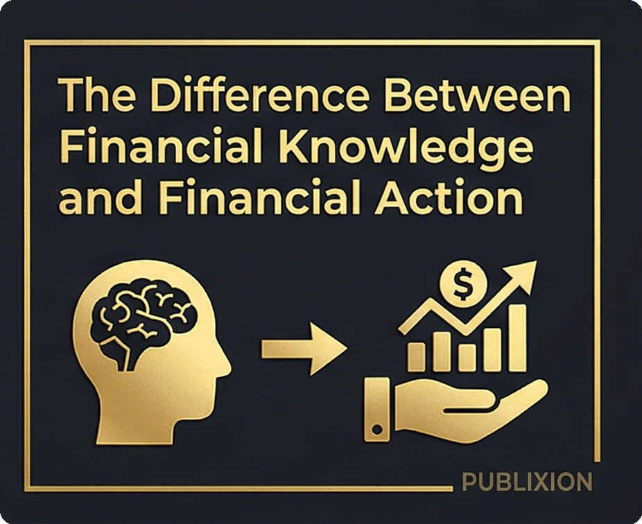 The Difference Between Financial Knowledge and Financial Action